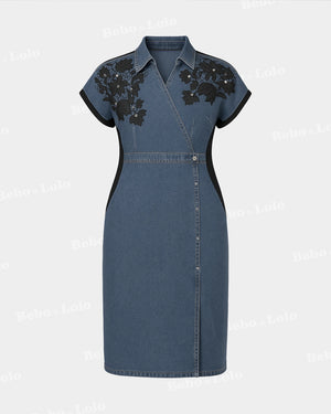 Denim dress