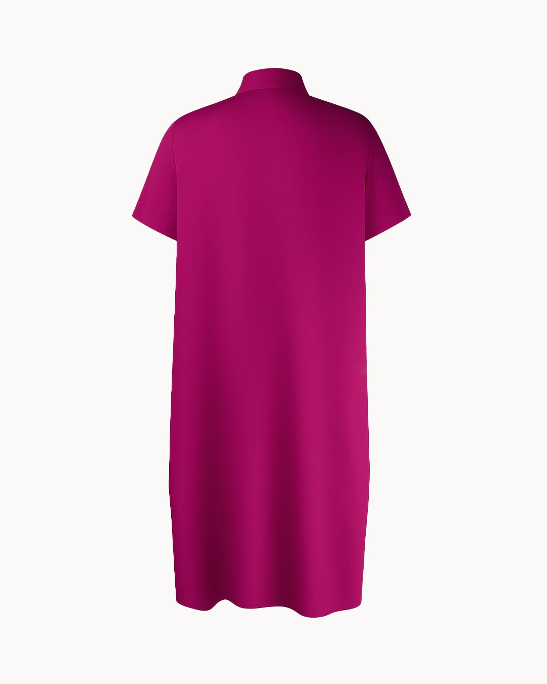 Pink dress on a white background