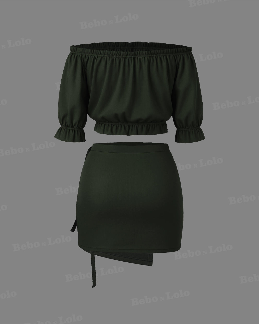 Off Shoulder Co-Ord Set 