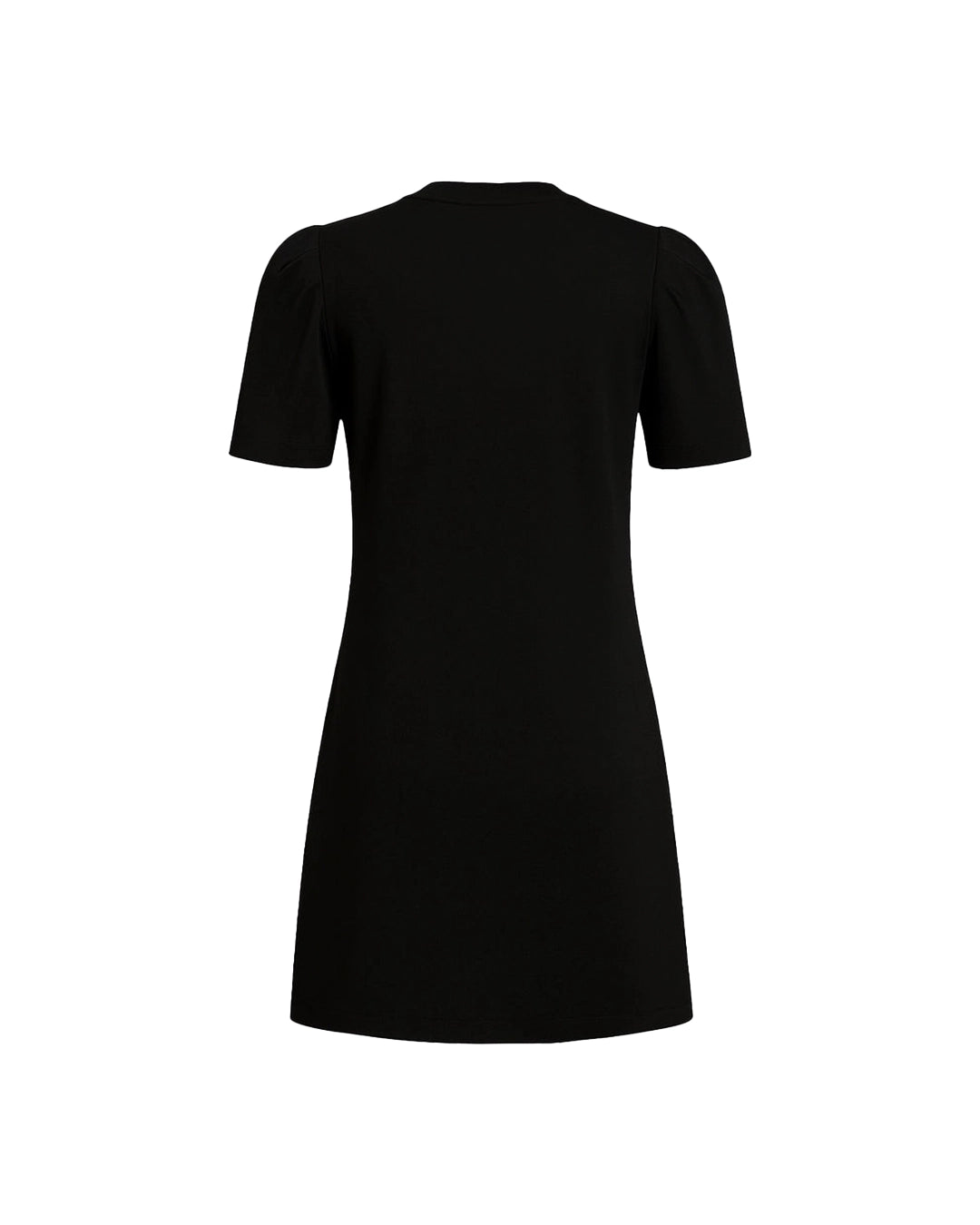 Black dress on a white background