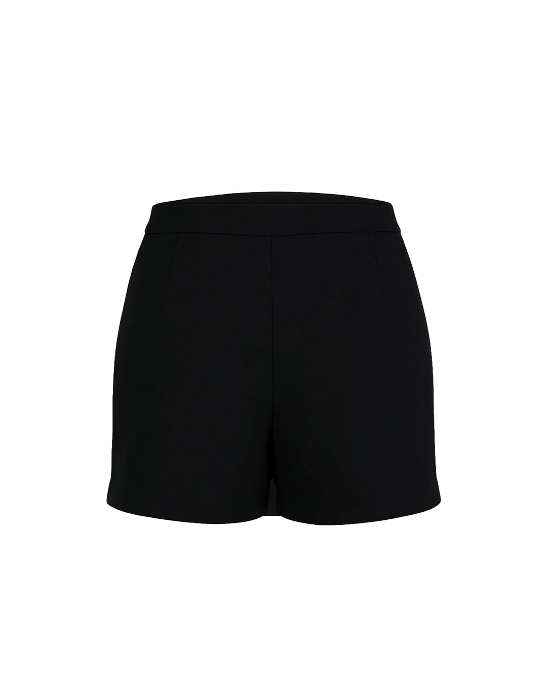 Black shorts on a white background