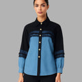 Celeste Luxe Panel Shirt