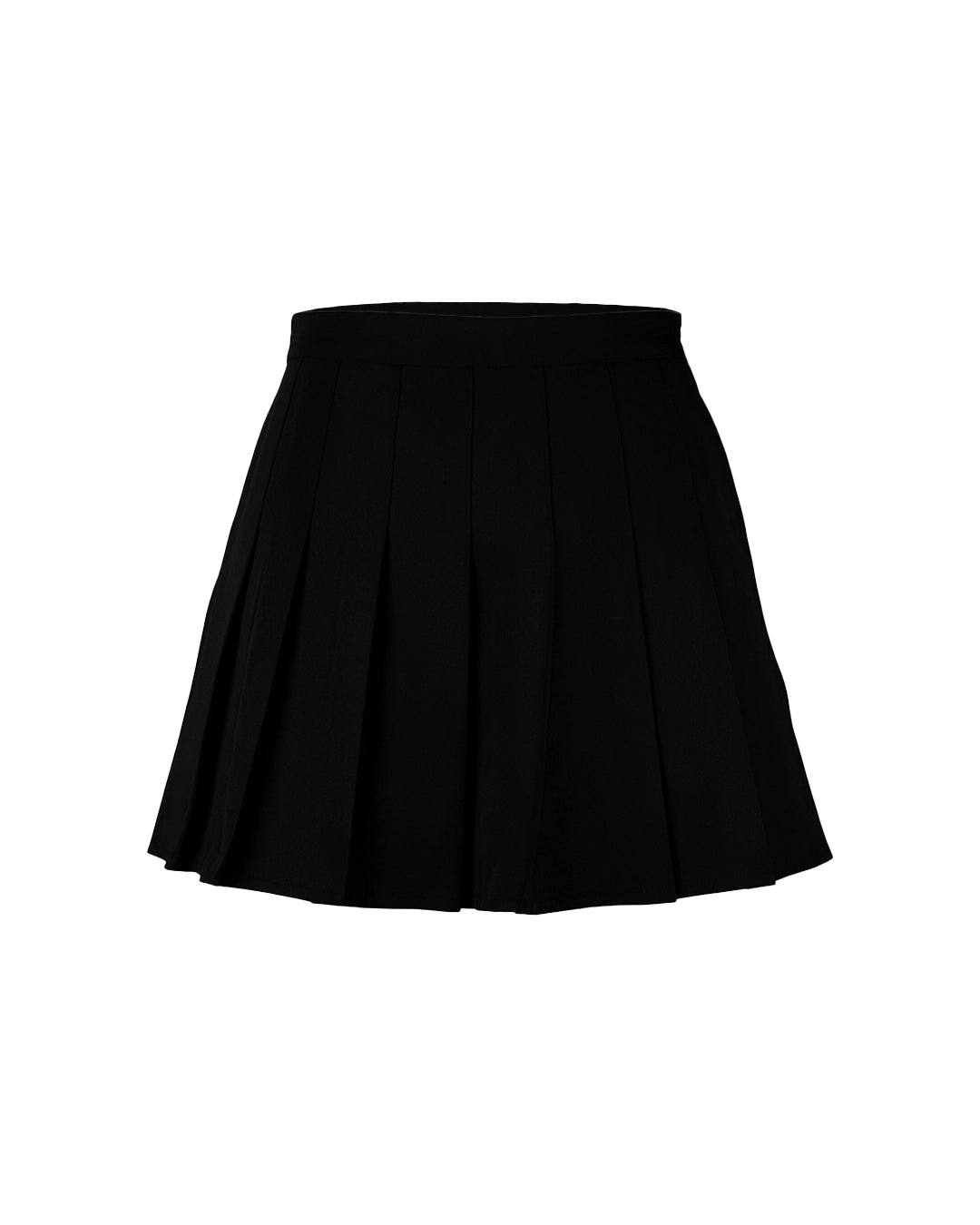 Black skirt on a white background