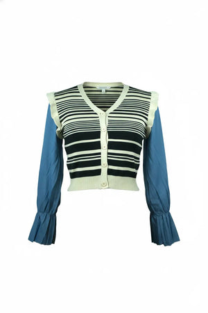 Denim Style Korean Sweater 