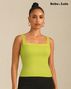 Crystal tank top