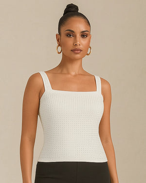 Crystal tank top