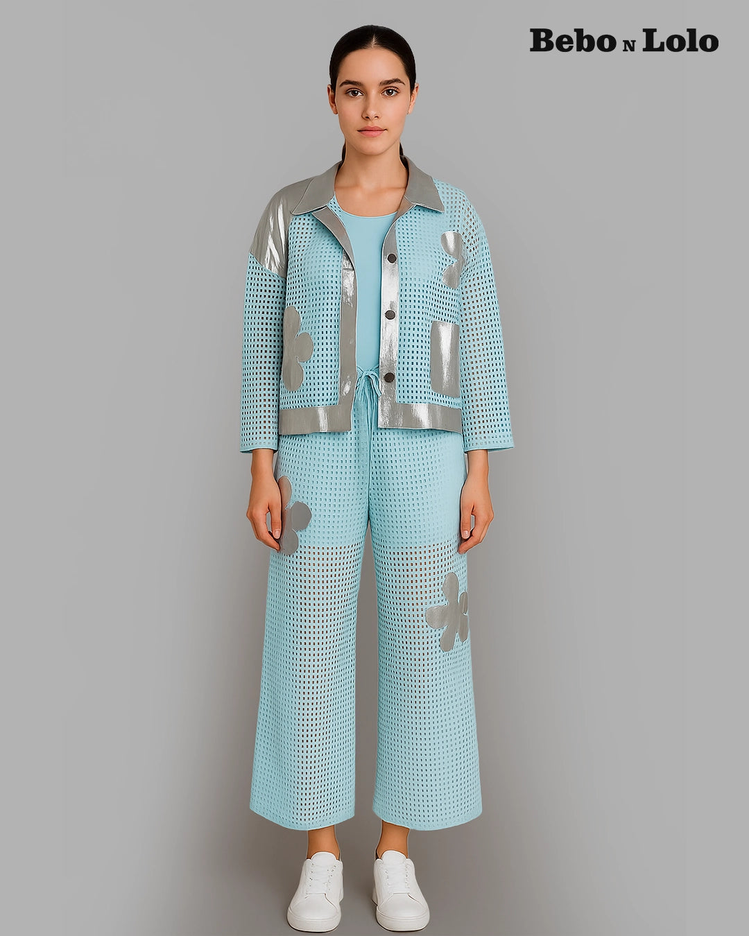 Metallic Co-ord Set - bebonlolo