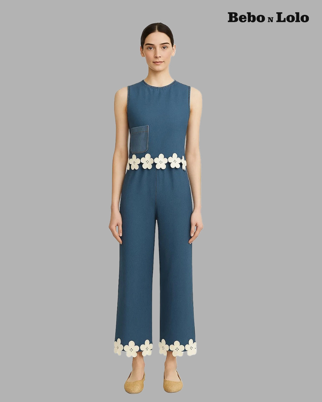 Denim Co-Ord Set - bebonlolo