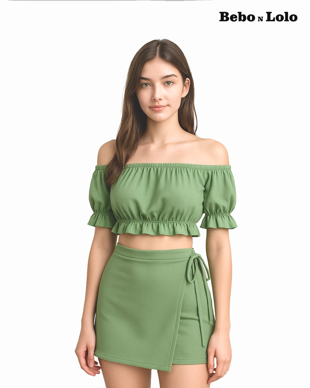 Off Shoulder Co-Ord Set 
