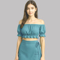 Off Shoulder Co-Ord Set - bebonlolo
