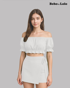 Off Shoulder Co-Ord Set - bebonlolo