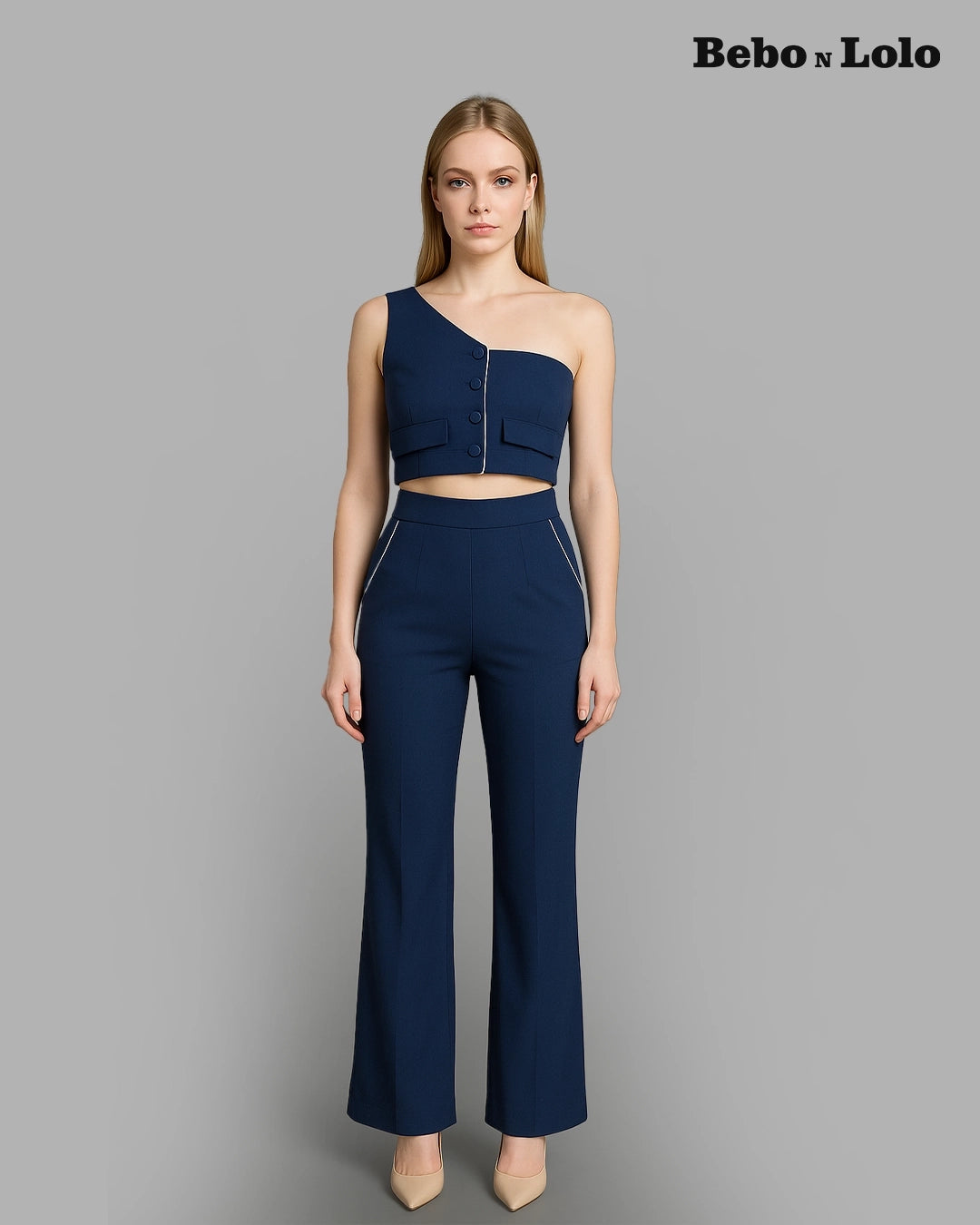 One-Shoulder Co-Ord Set - bebonlolo