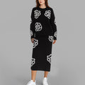 Elegant Knit Sweater 2 piece set