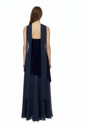 DRESS WITH SCARF