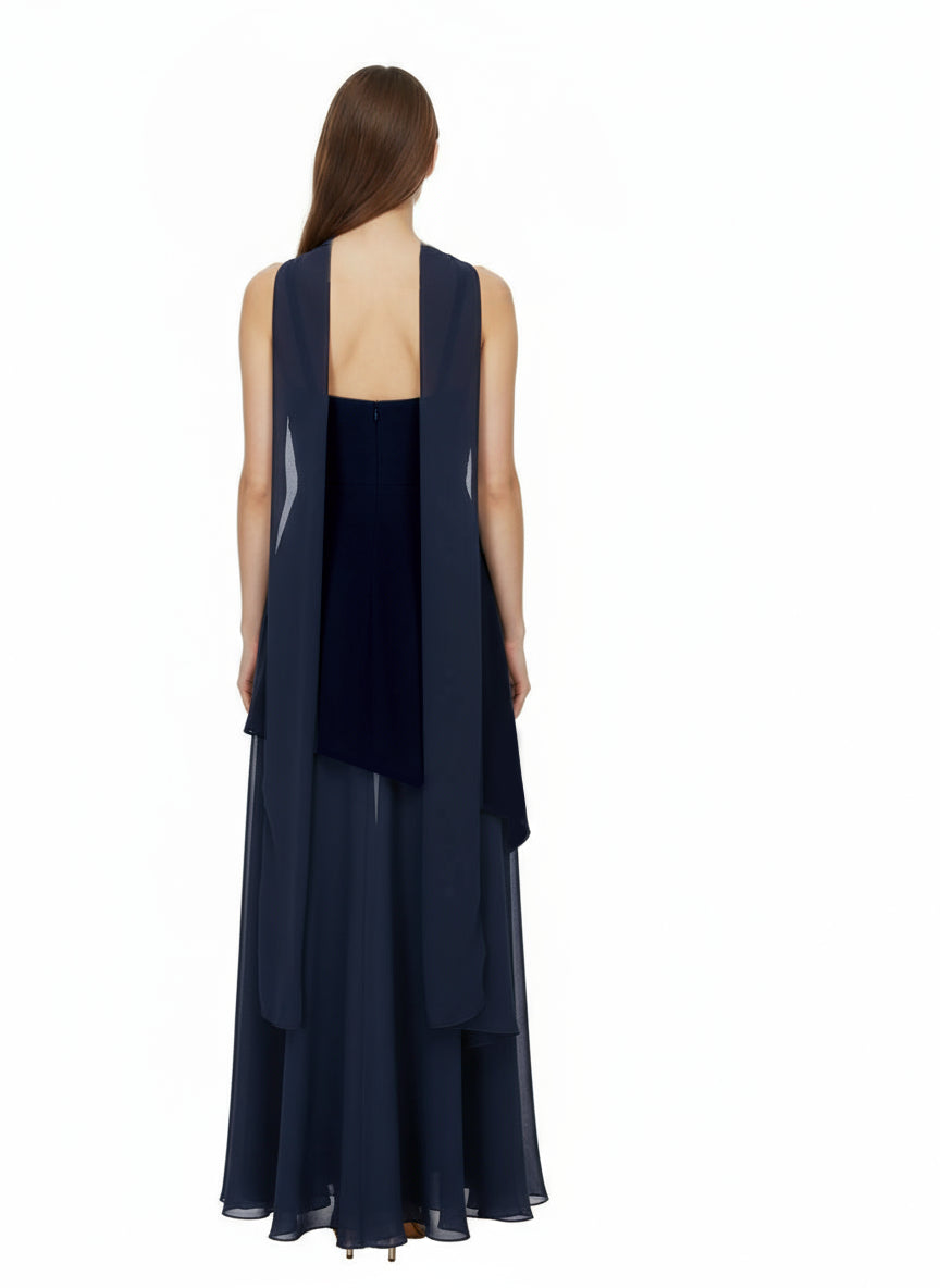 DRESS WITH SCARF