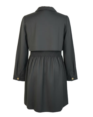 Regular Fit Solid blazer Dress