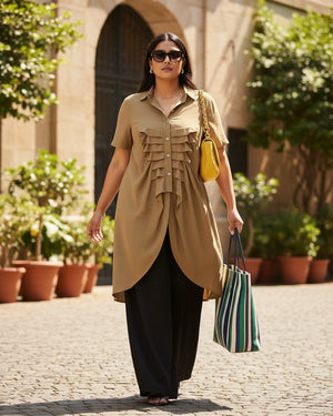 High Low Plus Size Shirt