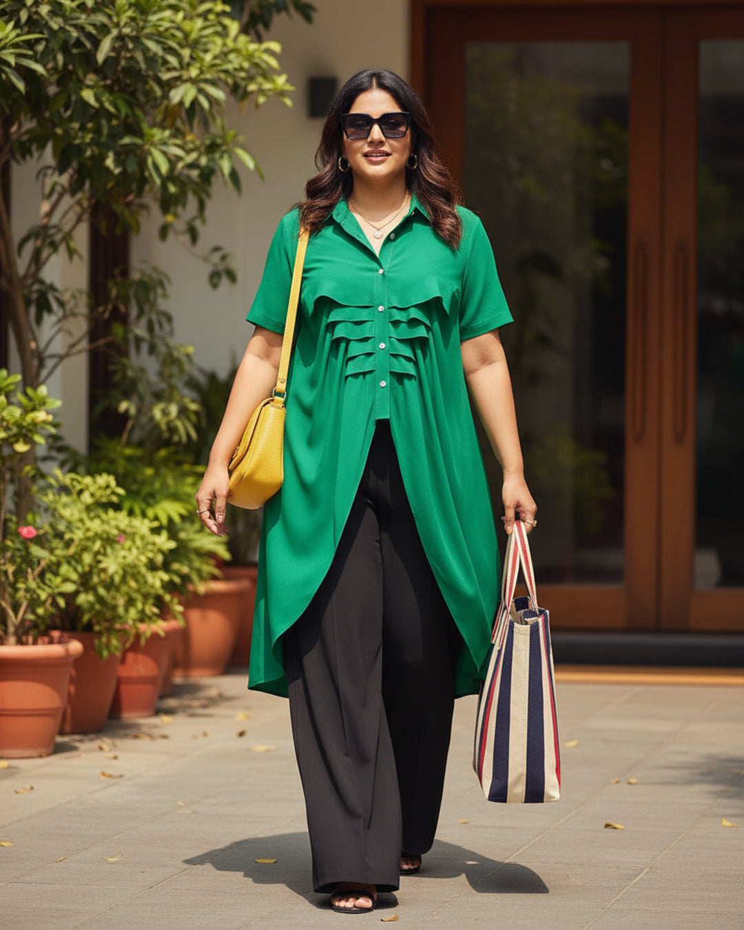 High Low Plus Size Shirt