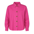 Lettered Button Plus Size Shirt
