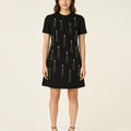 Embellished Mini Dress - bebonlolo