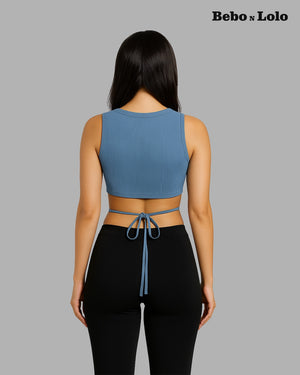 Breeze Ribbed Tank Top - bebonlolo
