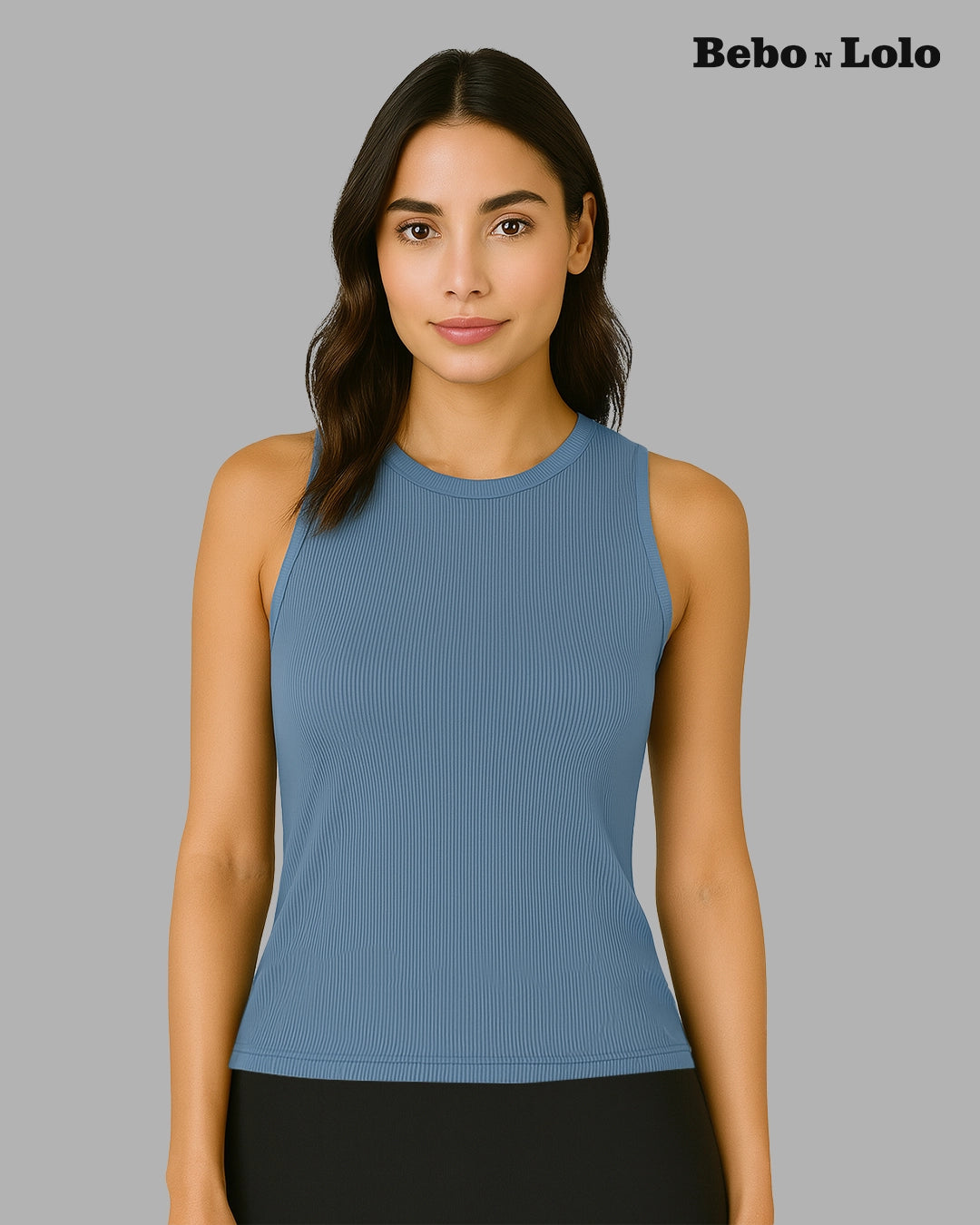 Breeze Ribbed Tank Top - bebonlolo