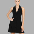 Boss Babe Button-Down Blazer Dress