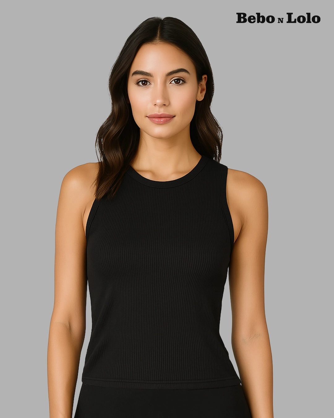 Breeze Ribbed Tank Top - bebonlolo