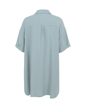 Light blue shirt on a white background