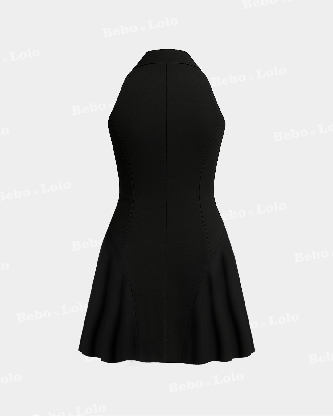 Boss Babe Button-Down Blazer Dress