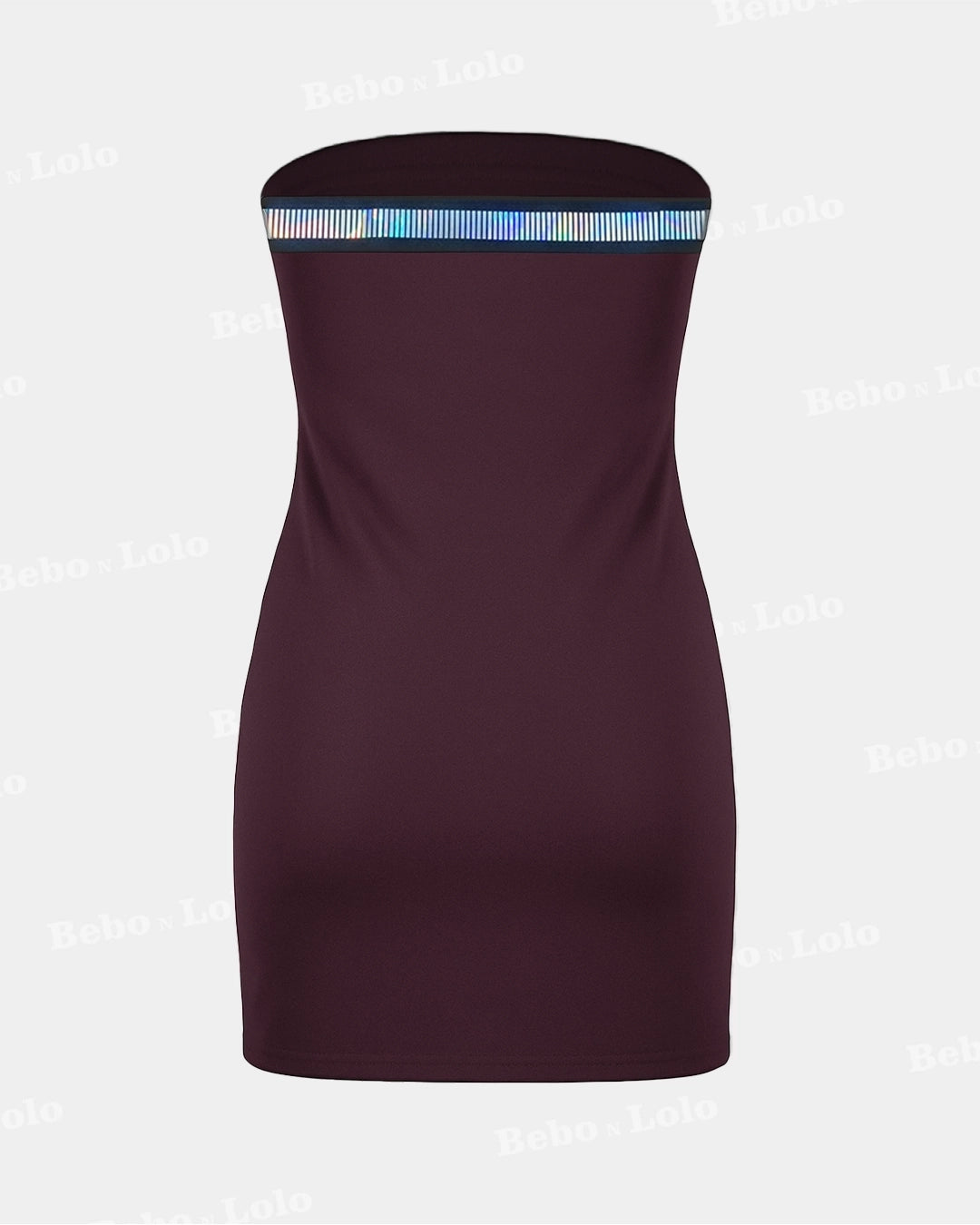 Strapless Shine Dress