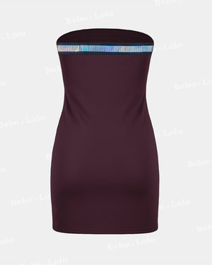 Strapless Shine Dress