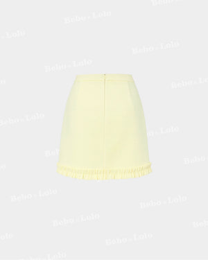 High Waist Mini Skirt