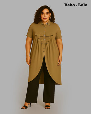 High Low Plus Size Shirt
