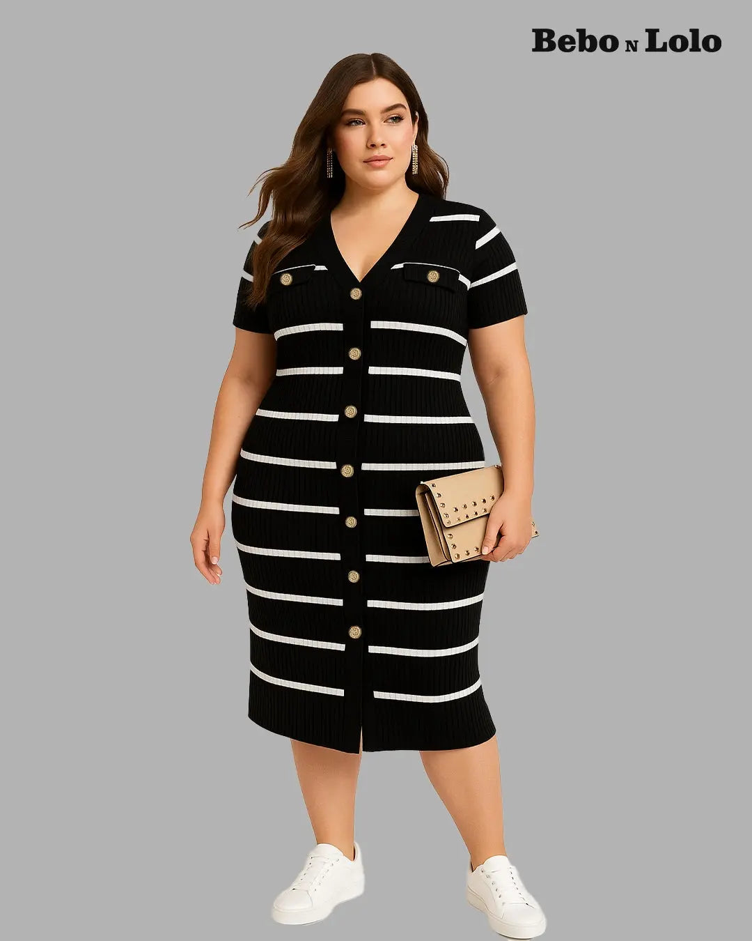 Plus Curve Dress - BeboNLolo