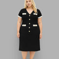 Korean Style Midi Dress - bebonlolo