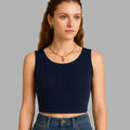 Ribbed vest top