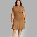 Sequin Flare Midi Dress - bebonlolo