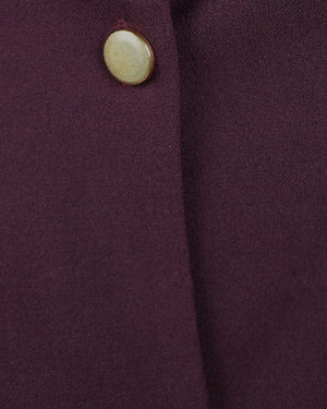Power Hour Wine Scuba Blazer Dress