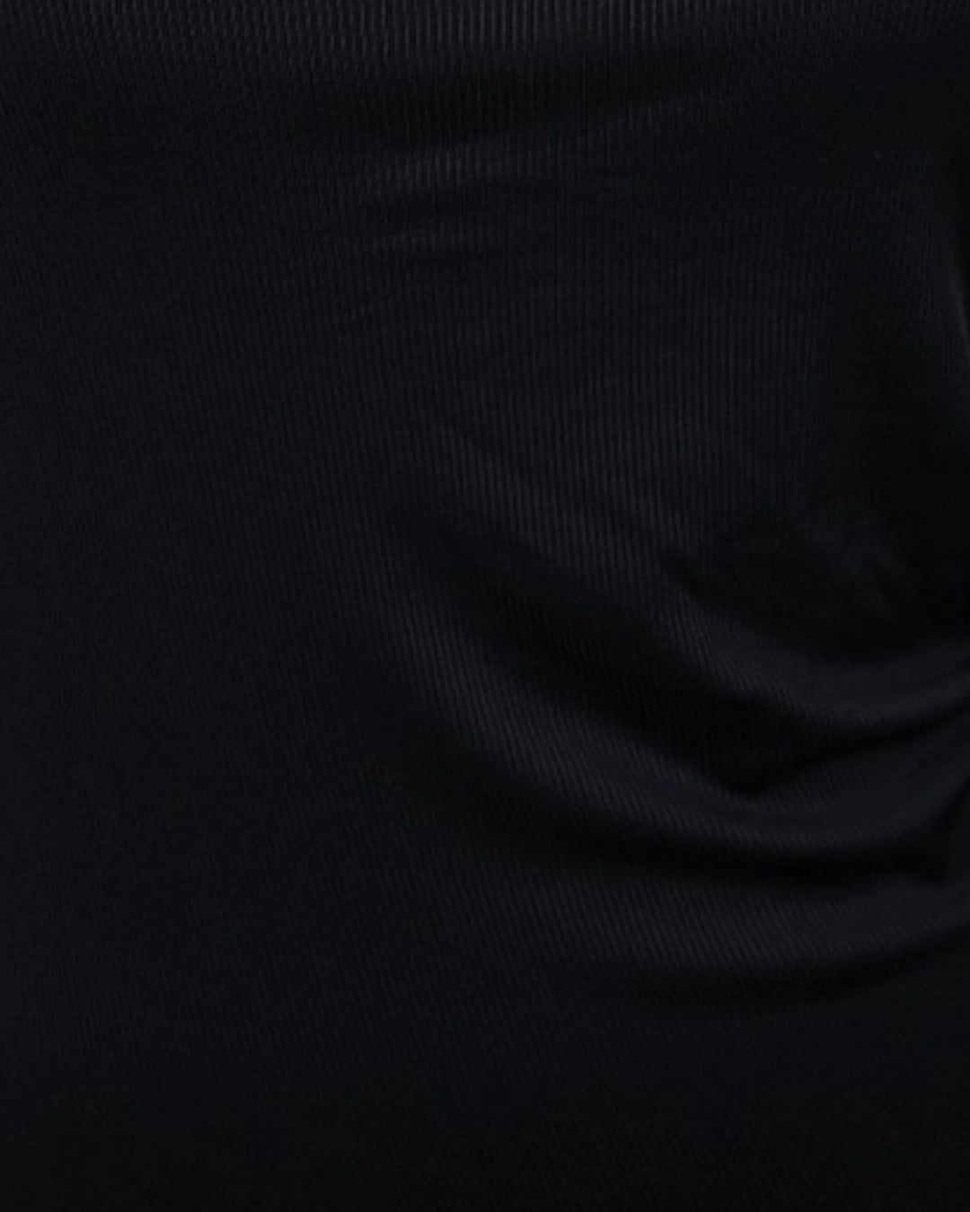 Close-up of black fabric texture