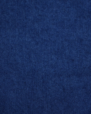 Navy blue fabric texture swatch