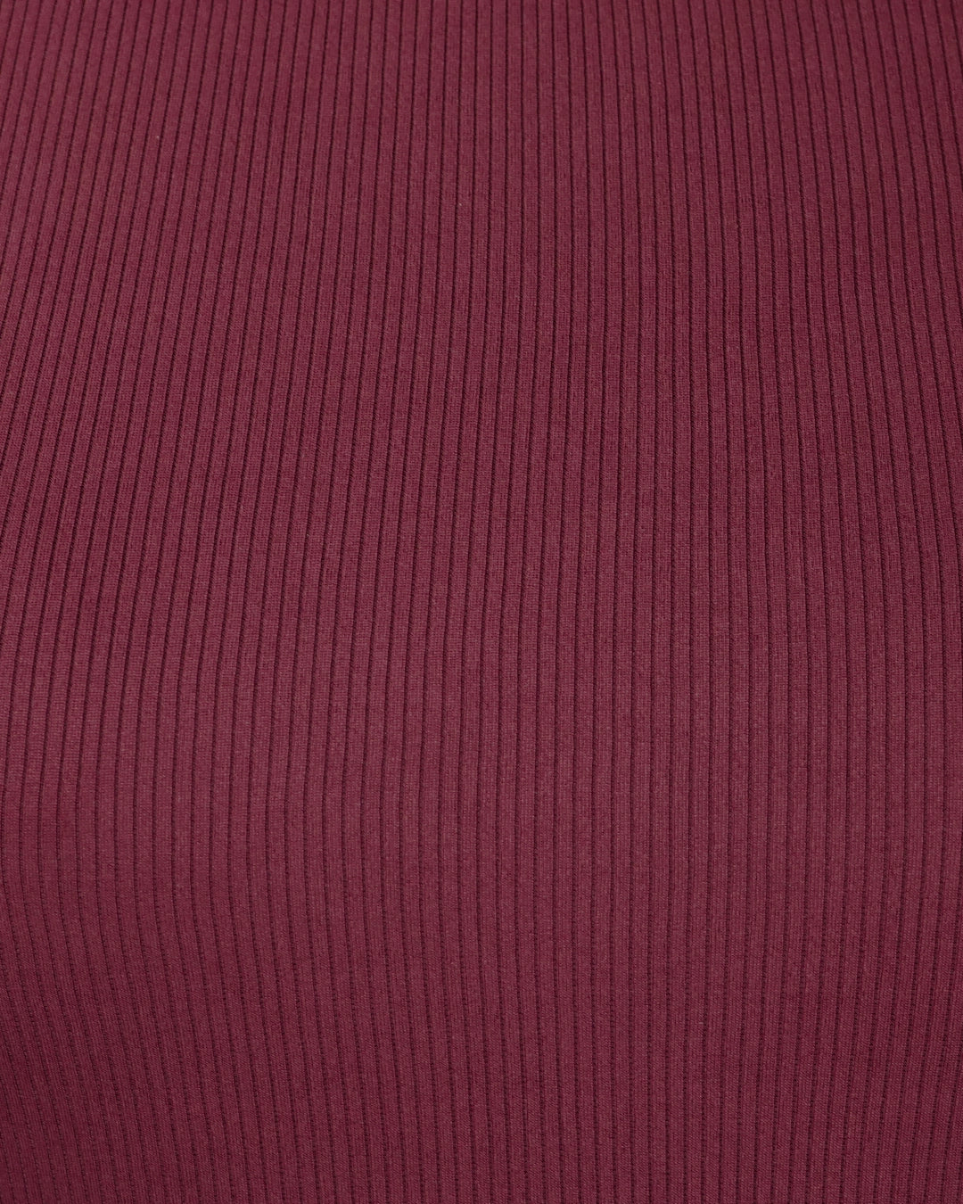 Crimson Charm Ribbed Tie-Front Top - bebonlolo