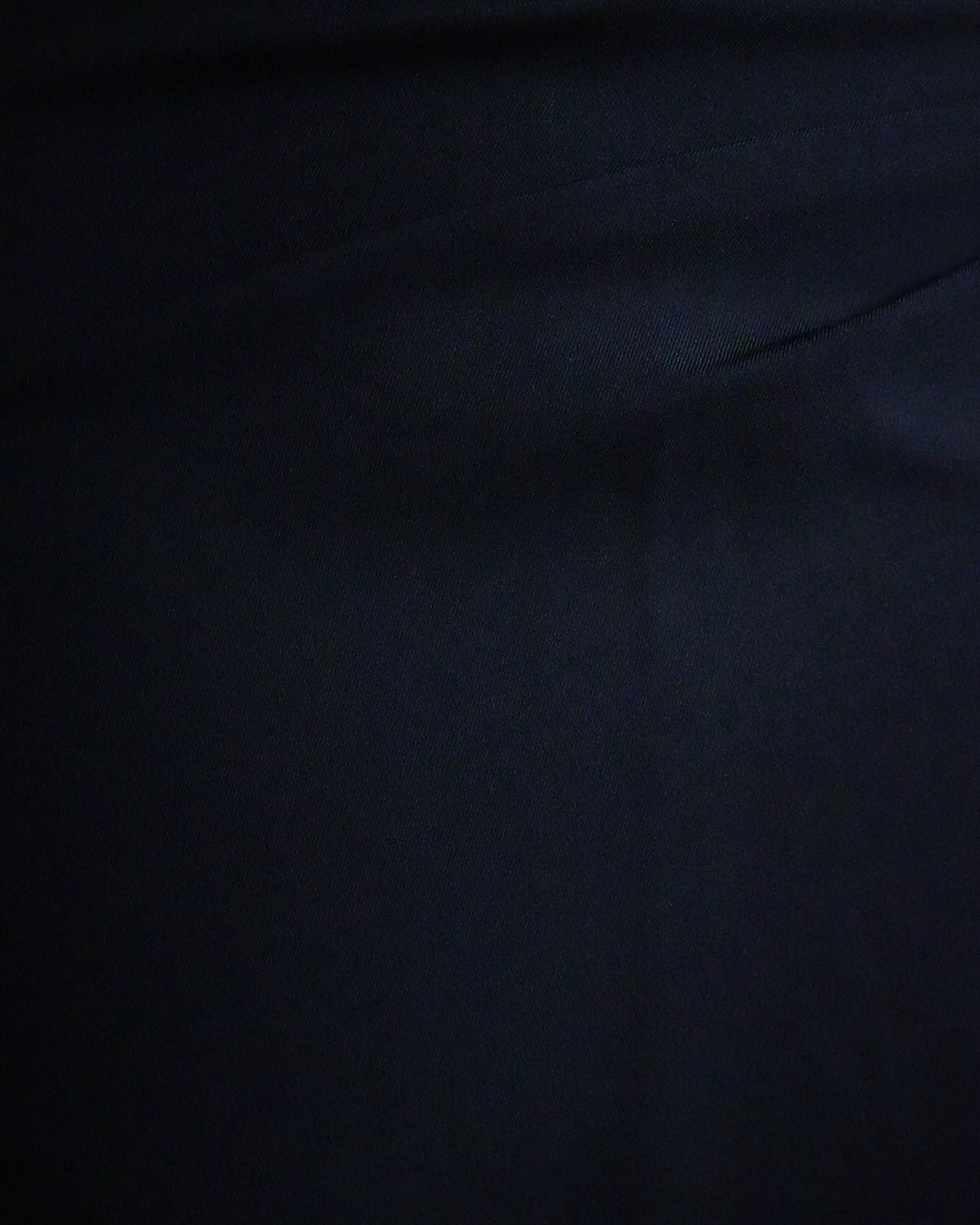 Close-up of dark blue fabric texture