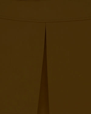 Close-up of a brown fabric texture