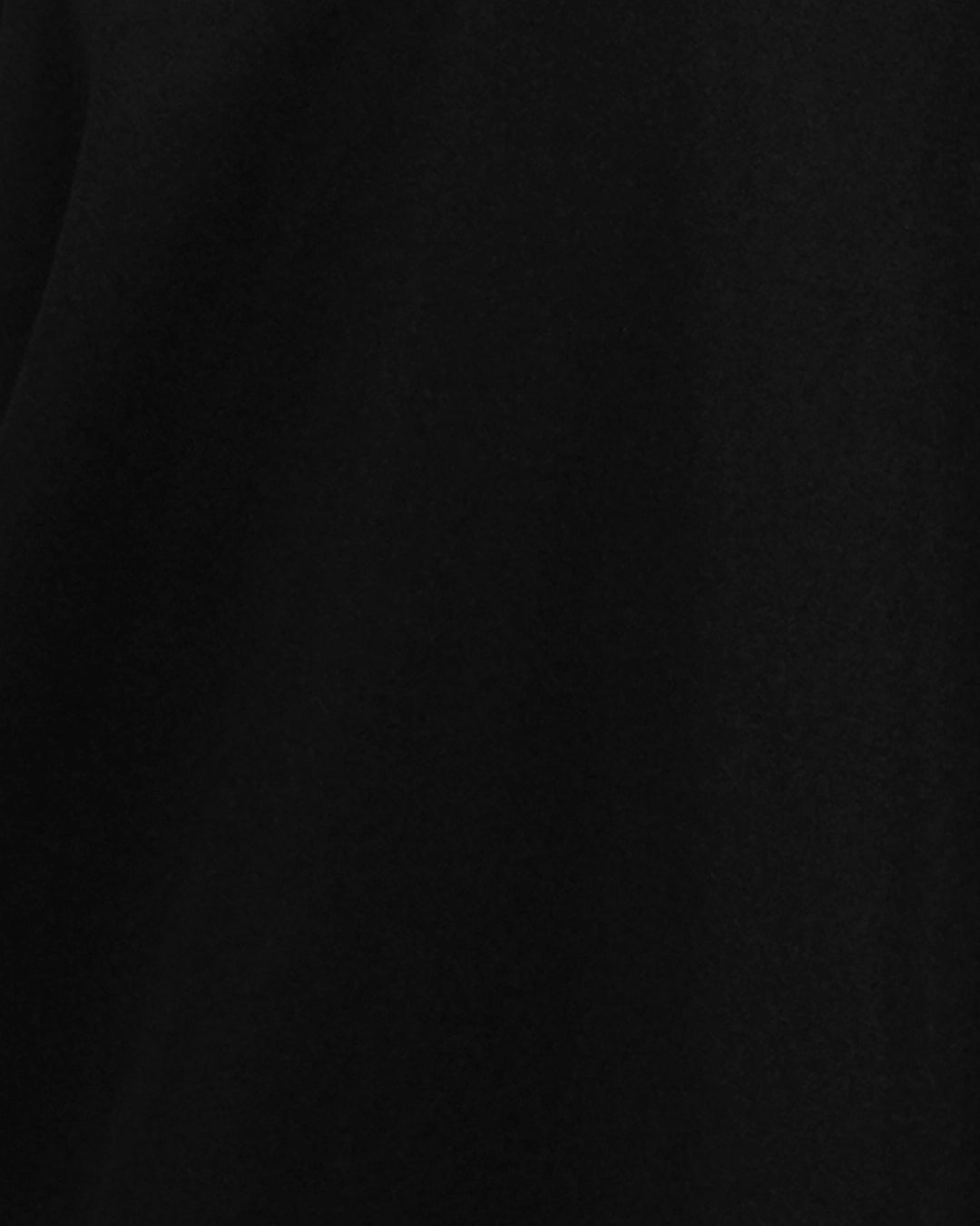 Solid black color swatch