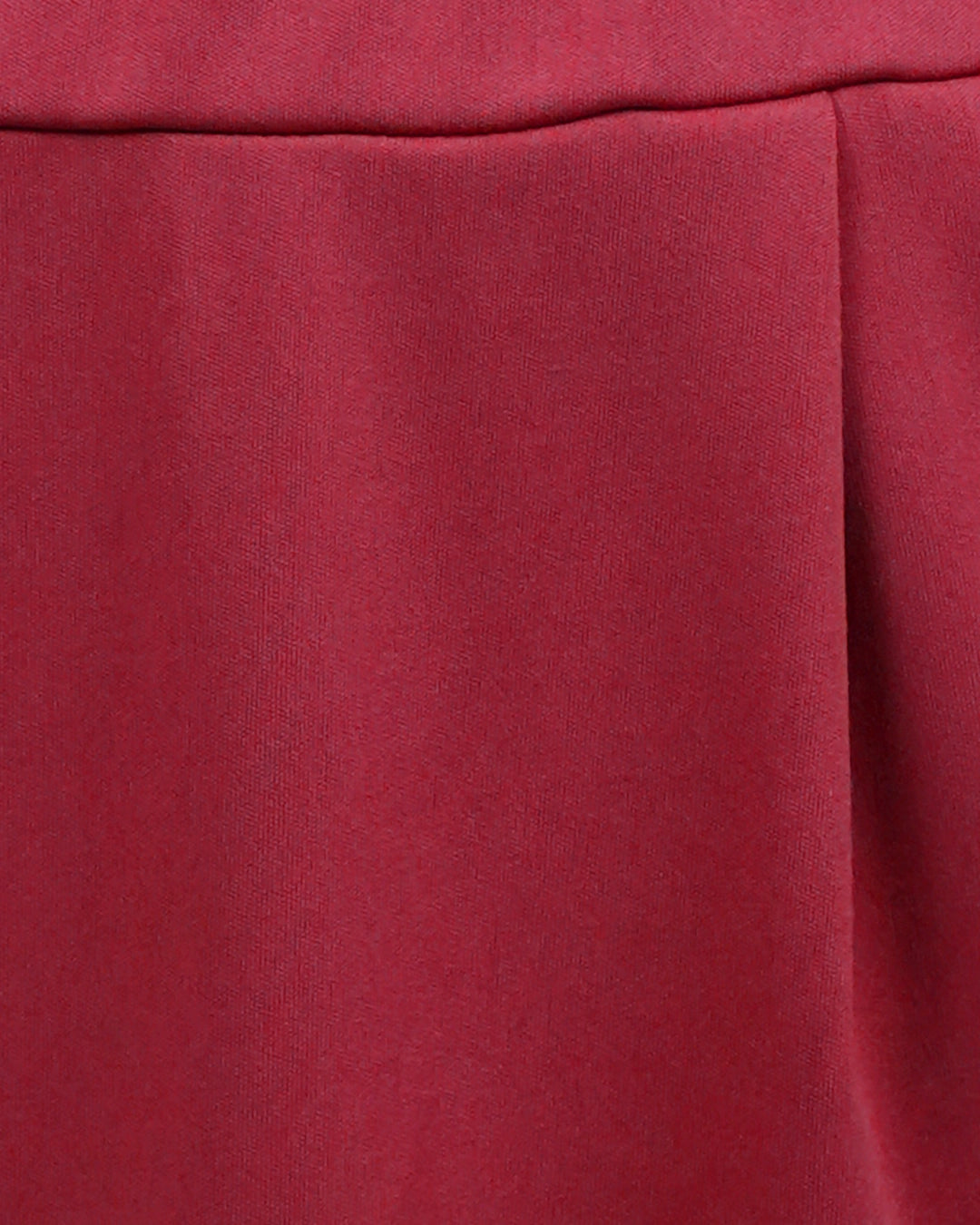 Close-up of a red fabric texture