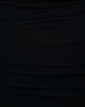 Close-up of black fabric texture
