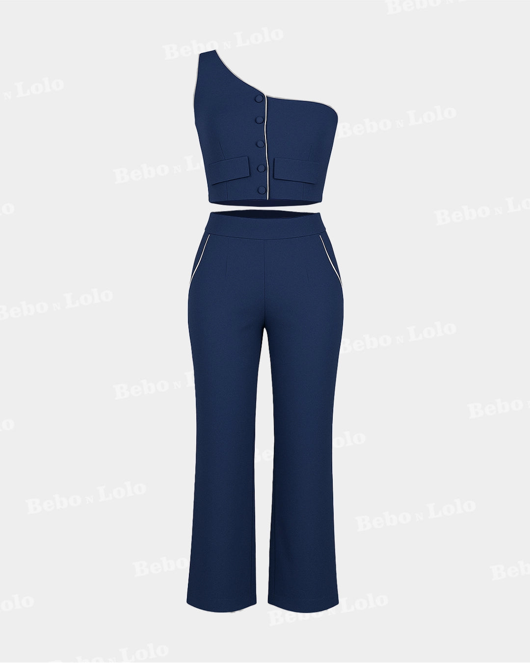 One-Shoulder Co-Ord Set - bebonlolo