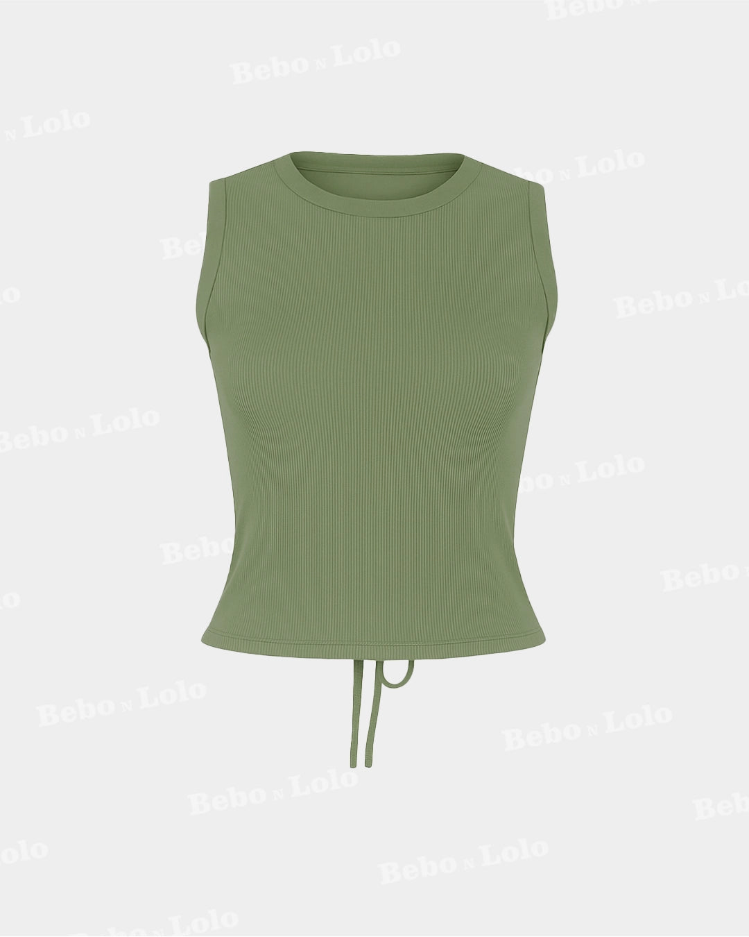 Breeze Ribbed Tank Top - bebonlolo