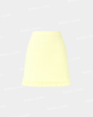 High Waist Mini Skirt